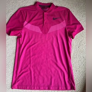 Nike Golf Modern Fit Pink Polo